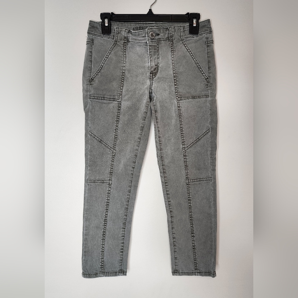 American Eagle Moto Jegging Crop